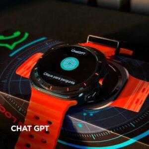 SU01 Microwear | 3 ATM e GPS Integrado Laranja