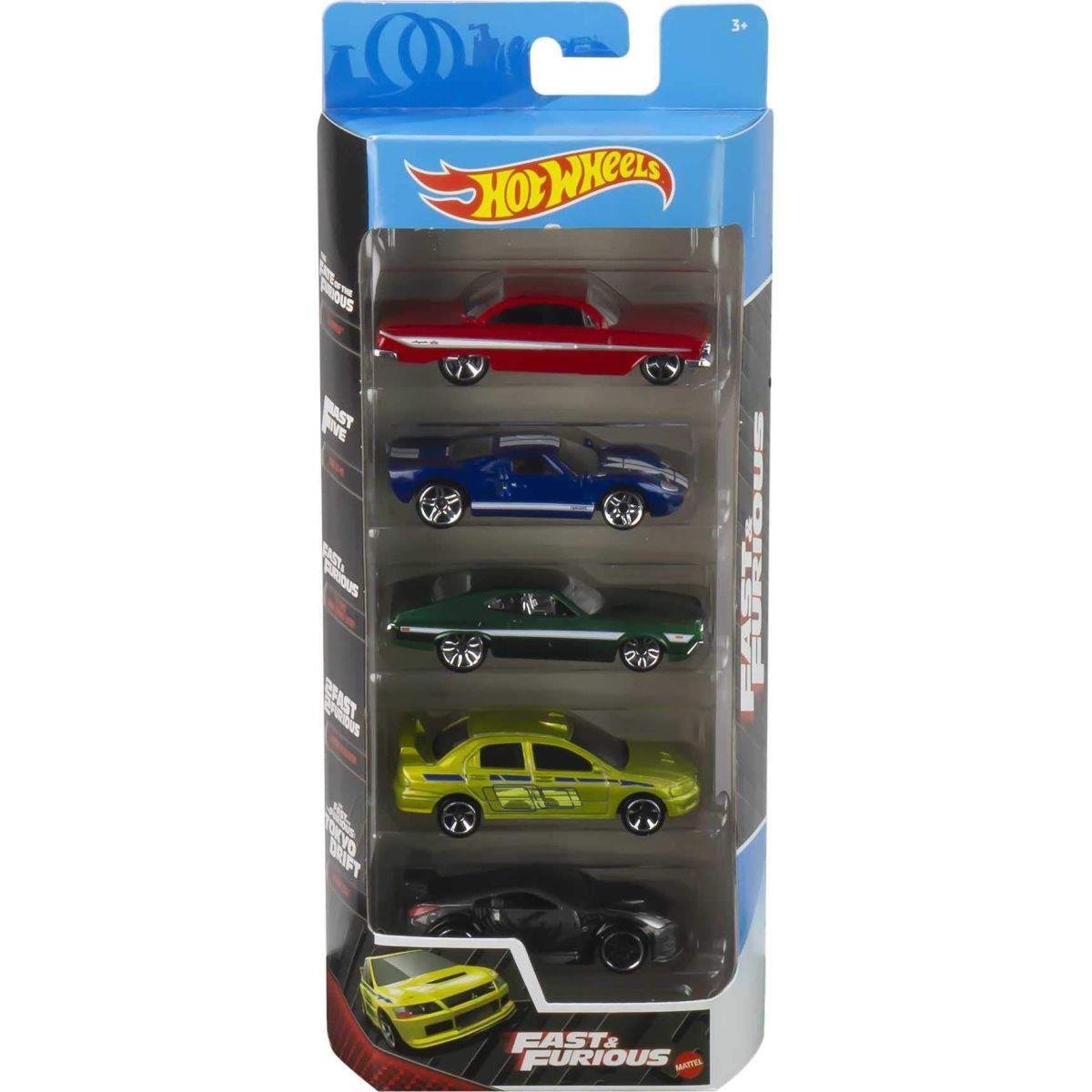 Hot Wheels Die-Cast Pack com 05 Carrinhos (Sortido) - Mattel - Imagem 9