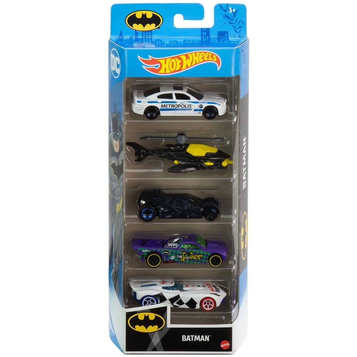 Hot Wheels Die-Cast Pack com 05 Carrinhos (Sortido) - Mattel - Imagem 7